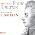 the album cover for W Mozart / Hamelin,Marc-Andre - Piano Sonatas K282 283 330 332 333 545 570 & 576