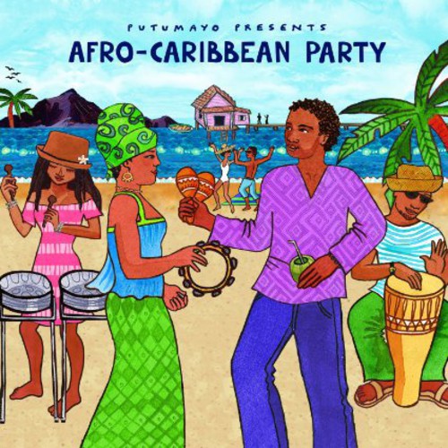the album cover for Putumayo Presents - Afro-Caribbean Party