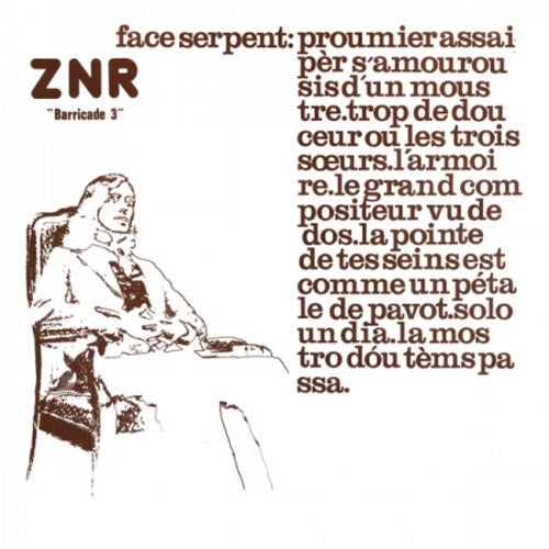 the album cover for Znr - Barricade 3