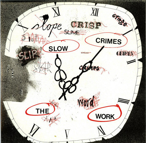 the album cover for Work - Slow Crimes