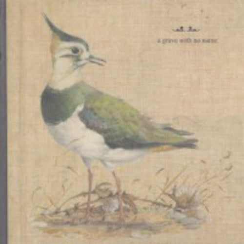 the album cover for A Grave With No Name - Feathers Wet Under the Moon