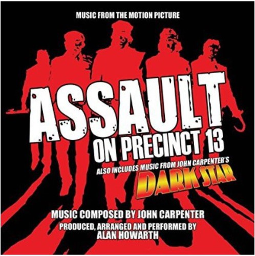 the album cover for Alan Howarth - Assault on Precinct 13 (Music From the Motion Picture)