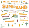 the album cover for Mack Avenue Superband - Live From The Detroit Jazz Festival - 2015 [Digipak]