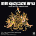 the album cover for James Bond [Movie] - On Her Majesty's Secret Service [Vinyl Soundtrack]