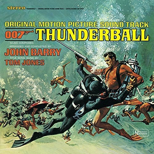 the album cover for James Bond [Movie] - Thunderball [Vinyl Soundtrack]