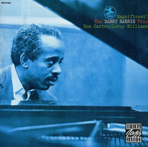 the album cover for Barry Harris Trio - Magnificent