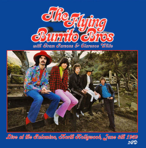 the album cover for The Flying Burrito Brothers - Live at the Palomino North Hollywood June 8th 1969