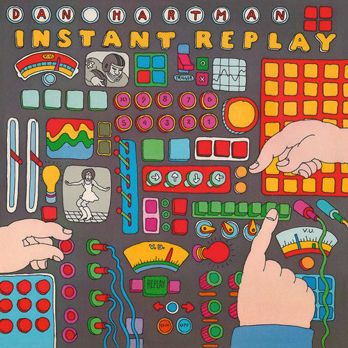 the album cover for Dan Hartman - Instant Replay (Red) [Colored Vinyl] [180 Gram]