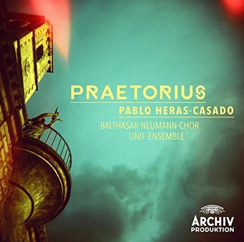 the album cover for Heras-Casado / Balthasar-Neumann-Ensemble - Praetorius