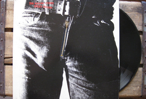 the album cover for The Rolling Stones - Sticky Fingers - Remastered [Vinyl]