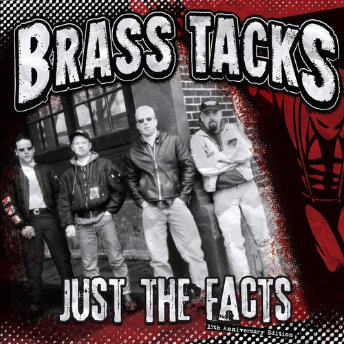 the album cover for Brass Tacks - Just the Facts: 15th Anniversary Edition