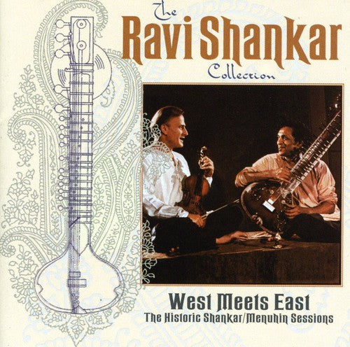 the album cover for R Shankar /Menuhin,Y - West Meets East-Historic Sess.