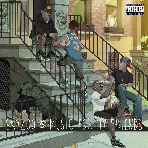 the album cover for Skyzoo & 9th Wonder - Music For My Friends [Digipak]