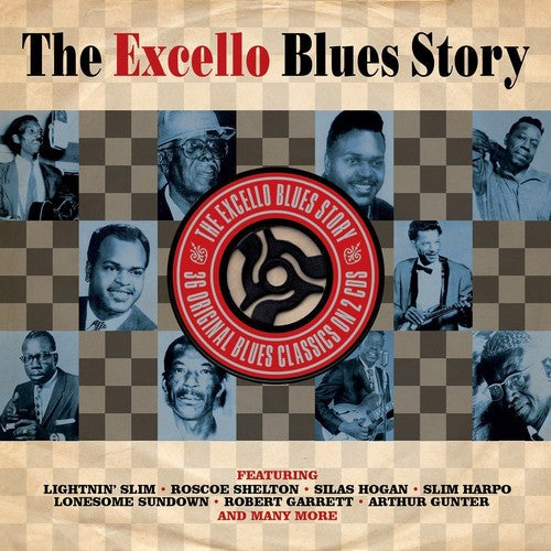 the album cover for Excello Blues Story / Various Uk - Excello Blues Story