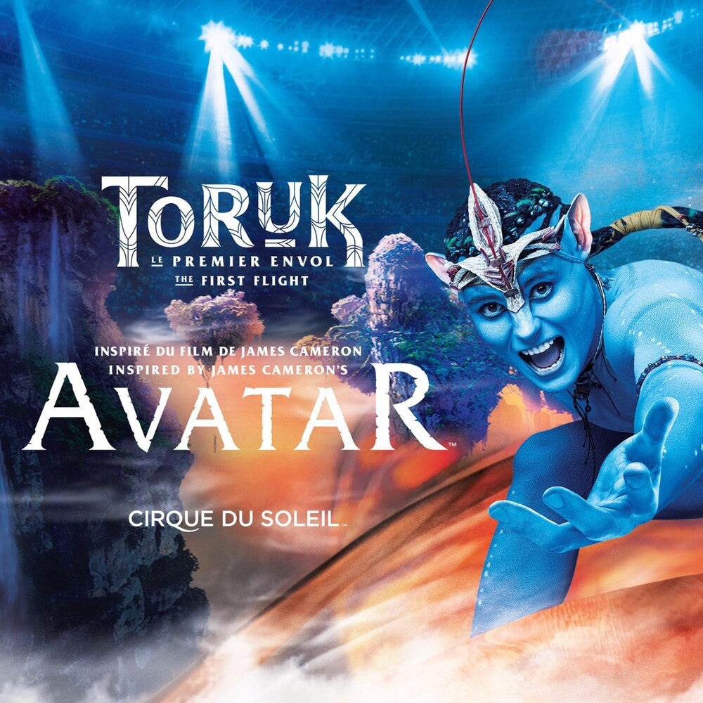 the album cover for Cirque Du Soleil - Toruk: The First Flight
