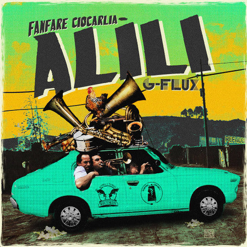 the album cover for Fanfare Ciocarlia - G-Flux Vs Fanfare Ciocarlia