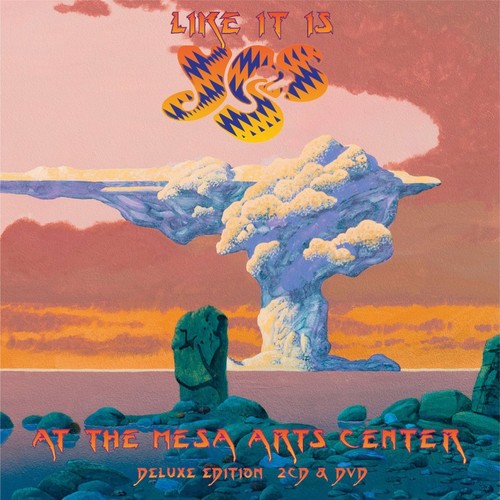 the album cover for Yes - Like It Is: Yes Live At Mesa Arts Center [2CD/1DVD]