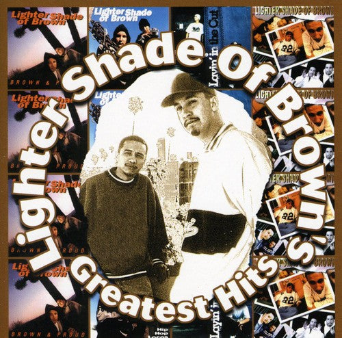 the album cover for Lighter Shade Of Brown - Greatest Hits