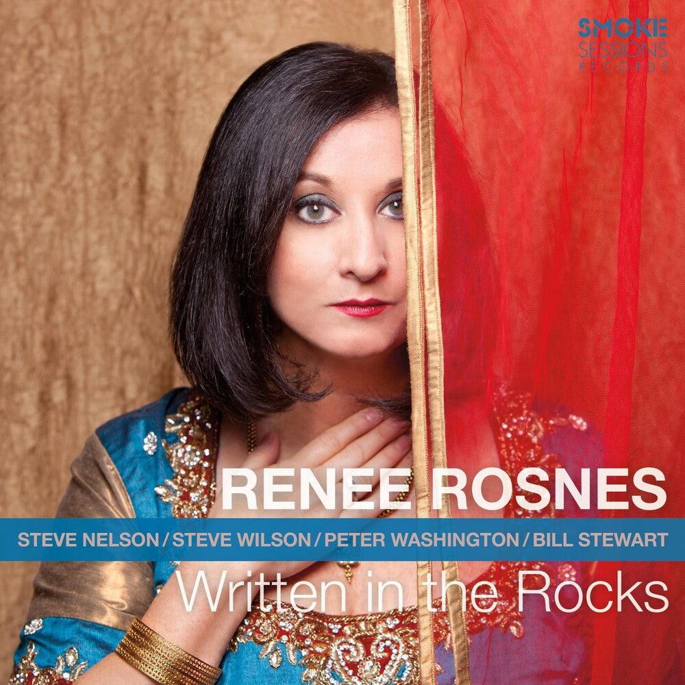 the album cover for Renee Rosnes - Written in the Rocks