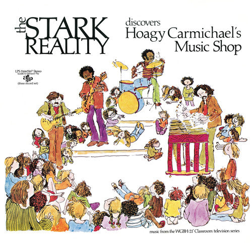 the album cover for The Stark Reality - Discovers Hoagy Carmichael's Music Shop