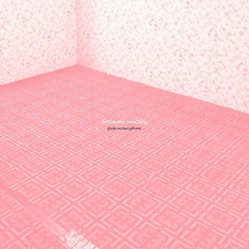 the album cover for Pinkcourtesyphone - Sentimental Something