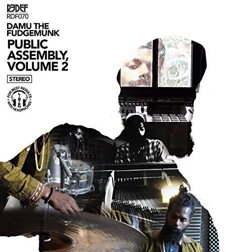 the album cover for Damu The Fudgemunk - Public Assembly 2