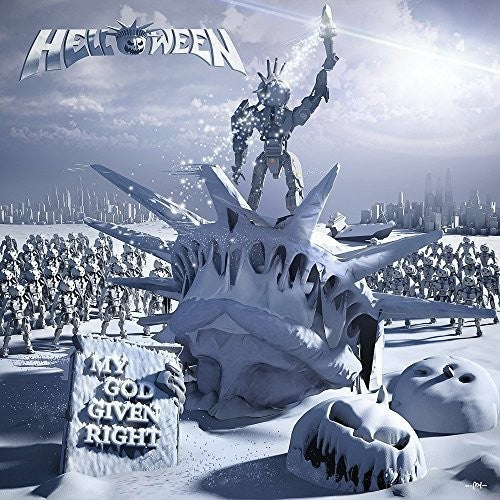 the album cover for Helloween - My God-Given Right