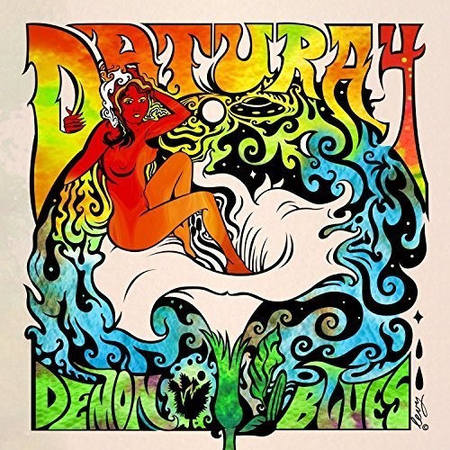 the album cover for Datura4 - Demon Blues
