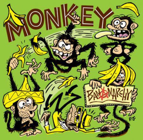 the album cover for Monkey - Bananarchy