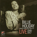 the album cover for Billie Holiday - Banned from New York City - Live 1948-1957