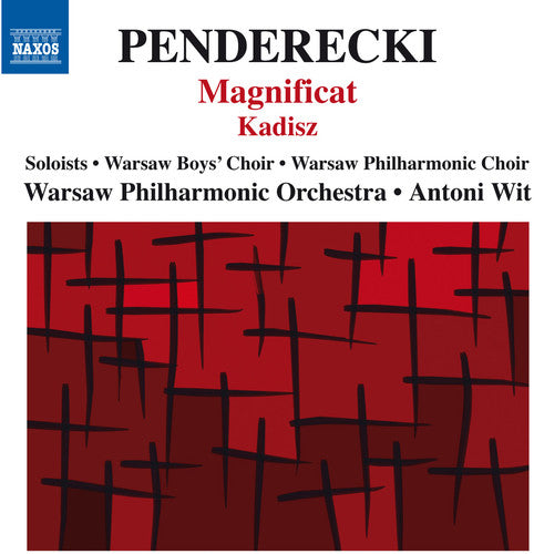 the album cover for Penderecki / Warsaw Philharmonic Choir & Orchestra - Magnificat Kadisz