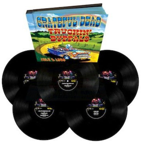 the album cover for Grateful Dead - Truckin' Up to Buffalo: July 4, 1989 [Vinyl]