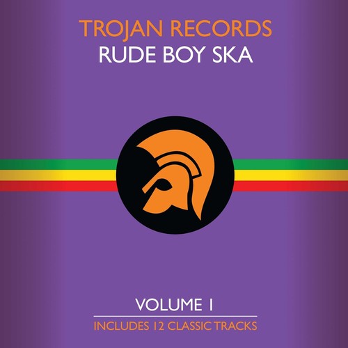 the album cover for Best Of Trojan Rude Boy Ska 1 / Various - The Best Of Trojan Rude Boy Ska, Vol. 1