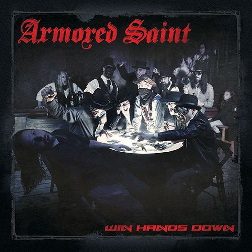 the album cover for Armored Saint - Win Hands Down