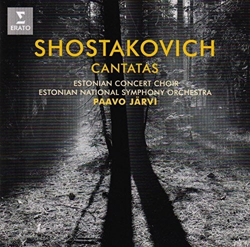 the album cover for Shostakovich / Jarvi / Narva Boys Choir / Andrejev - Shostakovich Cantatas