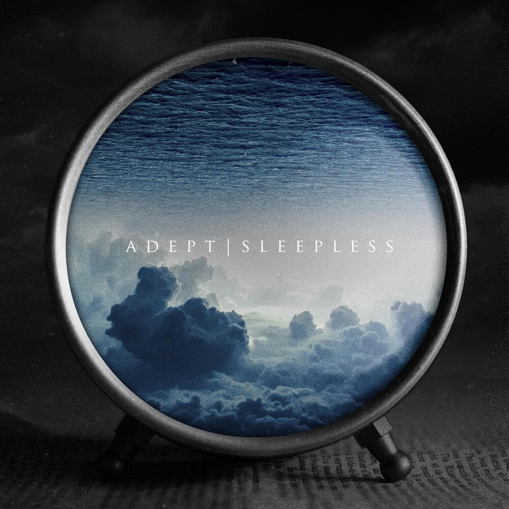 the album cover for Adept - Sleepless