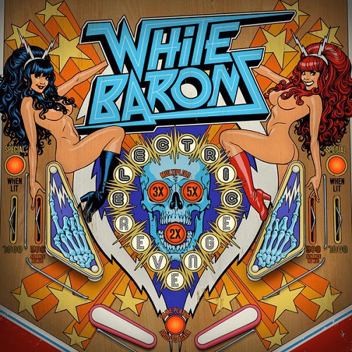 the album cover for White Barons - Electric Revenge