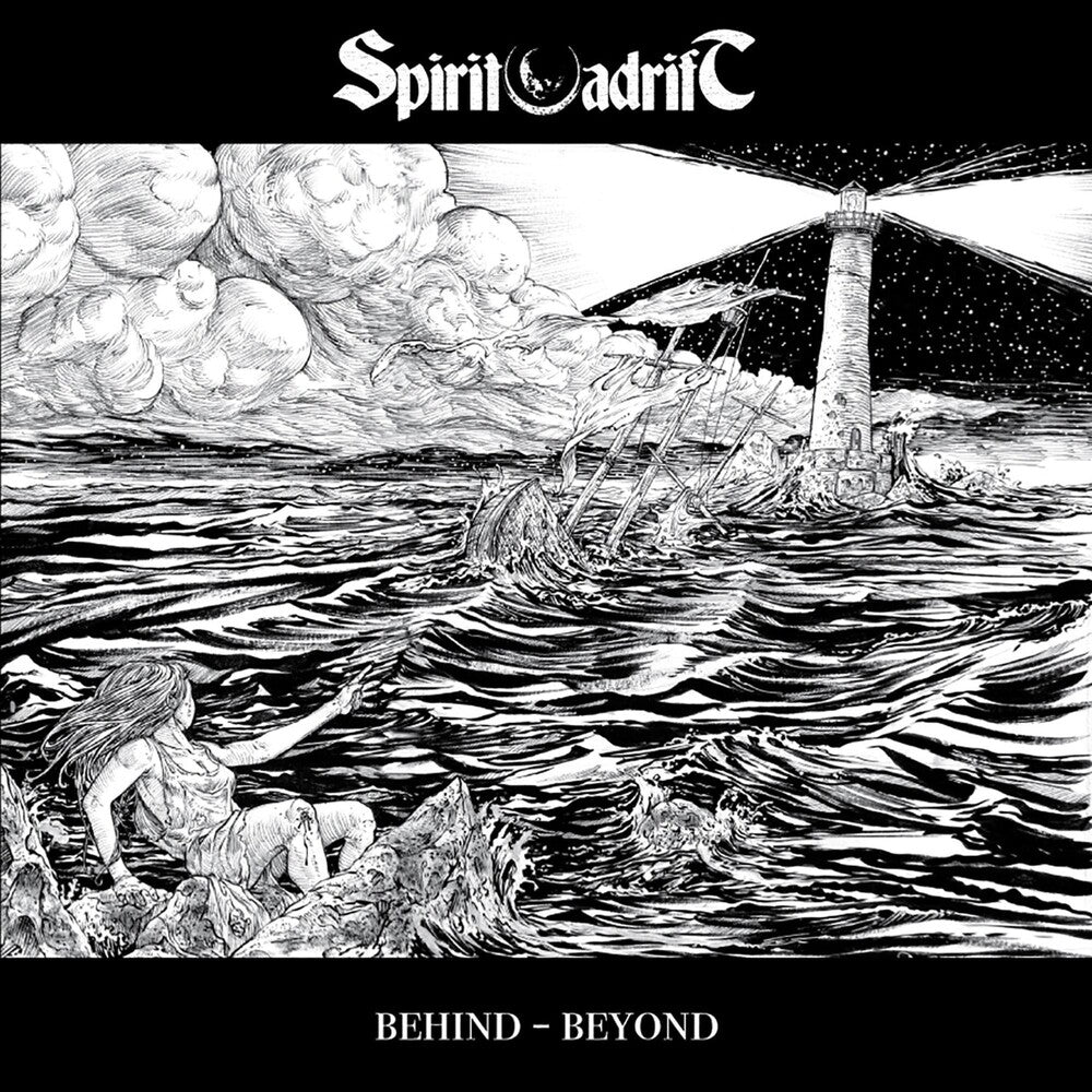 the album cover for Spirit Adrift - Behind: Beyond