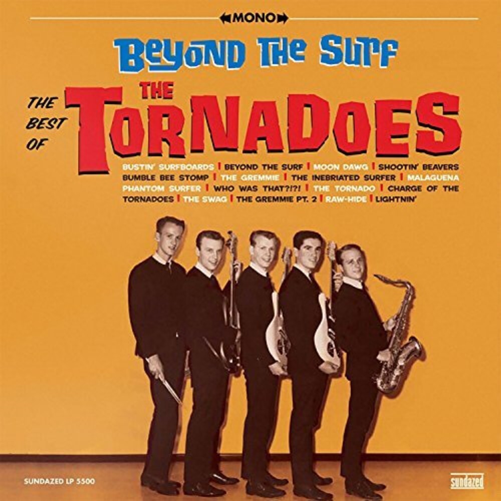 the album cover for Tornadoes - Beyond The Surf: Best Of The Tornadoes