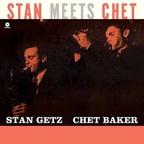 the album cover for Stan Getz / Baker,Chet - Stan Meets Chet (Spa)