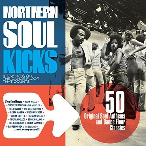 the album cover for Northern Soul Kicks / Various Spa - Northern Soul Kicks