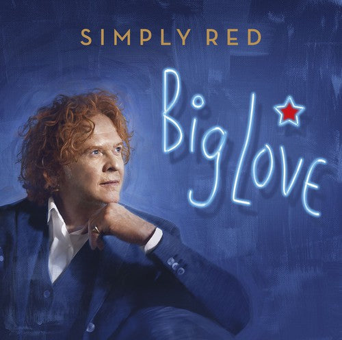the album cover for Simply Red - Big Love