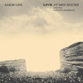 the album cover for Amos Lee - Amos Lee Live at Red Rocks with the Colorado Symphony