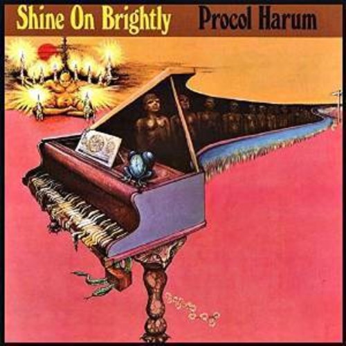 the album cover for Procol Harum - Shine on Brightly