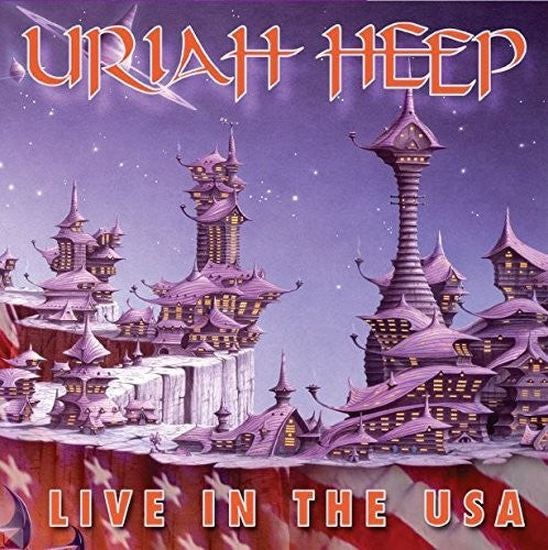 the album cover for Uriah Heep - Live in the USA