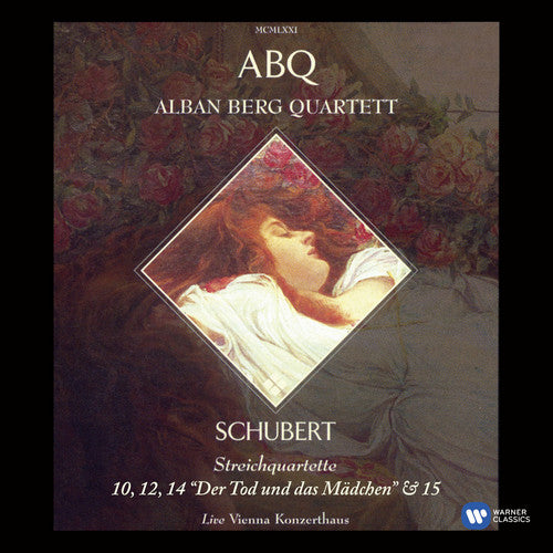 the album cover for Alban Berg Quartett - String Quartets 10 12 14 15