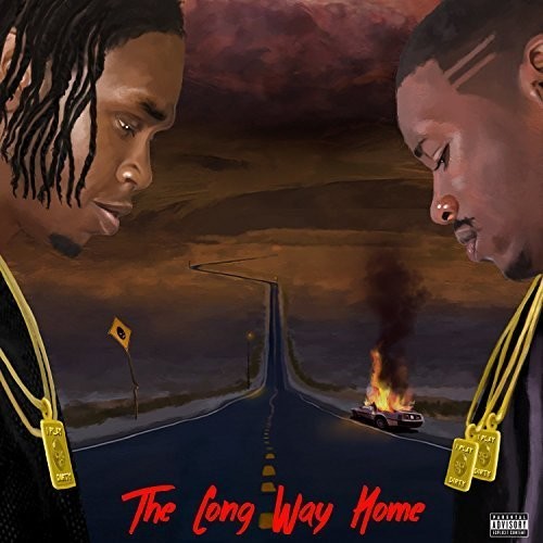 the album cover for Krept & Konan - The Long Way Home
