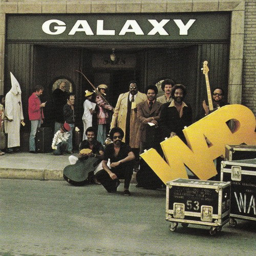 the album cover for War - Galaxy
