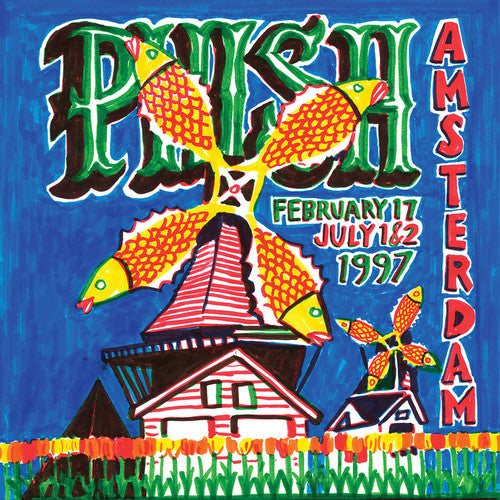 the album cover for Phish - Amsterdam
