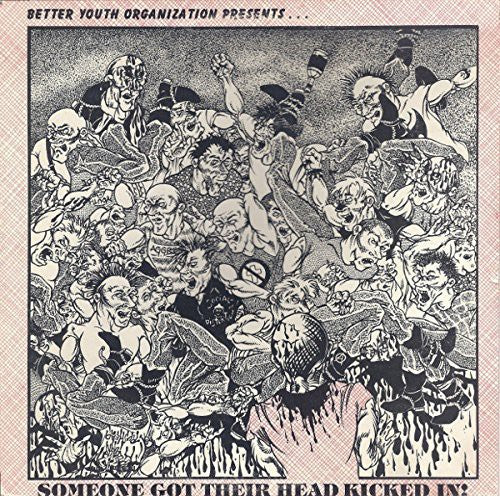 the album cover for Someone Got Their Head Kicked In / Var - Someone Got Their Head Kicked in